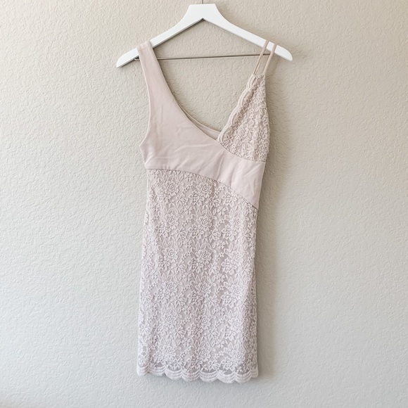 NWT! Free People Lower East Side Lace Mini Dress S - Picture 2 of 8
